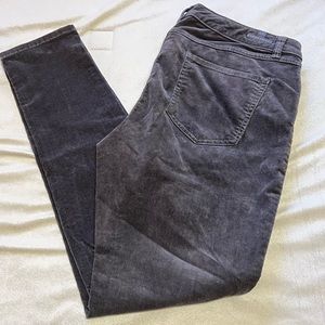 LC low rise corduroy skinny jeans